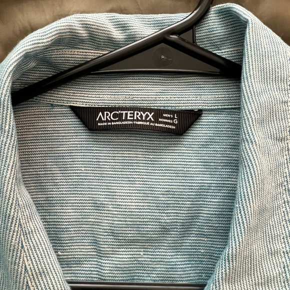 Arcteryx Button up Shirt Mens L - Picture 3 of 4